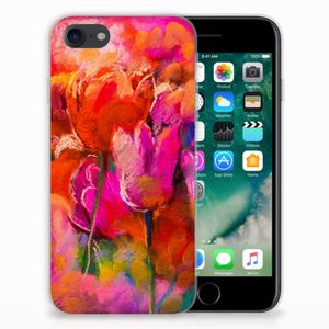 Hoesje maken iPhone SE 2022 | SE 2020 | 8 | 7 Tulips