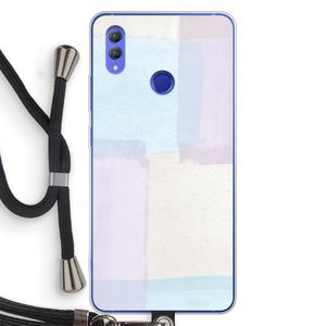 Square pastel: Honor Note 10 Transparant Hoesje met koord