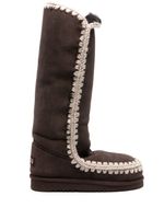 Mou bottines Eskimo 40 en cuir - Marron - thumbnail