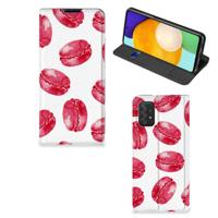 Samsung Galaxy A03s | Flip Style Cover | Pink Macarons