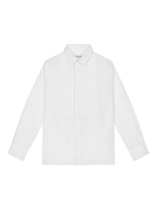 Dolce & Gabbana Kids classic-collar concealed-fastening shirt - Blanc