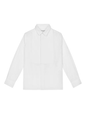 Dolce & Gabbana Kids chemise à fermeture dissimulée - Blanc