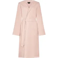 Cawö Cawo Dames Badjas extra licht met Capuchon 6140 blush 40