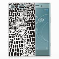 Sony Xperia XZ1 Compact | TPU Hoesje | Slangenprint