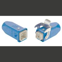HARTING 10360040011 Connectorset Totaal aantal polen: 4 + PE 1 stuk(s)