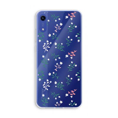 Small white flowers: Honor Play 8A Transparant Hoesje