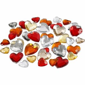 Rode diamanten stenen hart