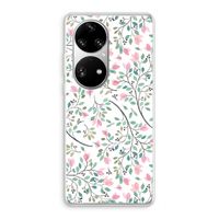 Sierlijke bloemen: Huawei P50 Pro Transparant Hoesje