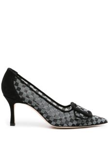 Manolo Blahnik escarpins Maysale 70 mm - Noir