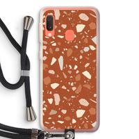 Terrazzo N°22: Samsung Galaxy A20e Transparant Hoesje met koord