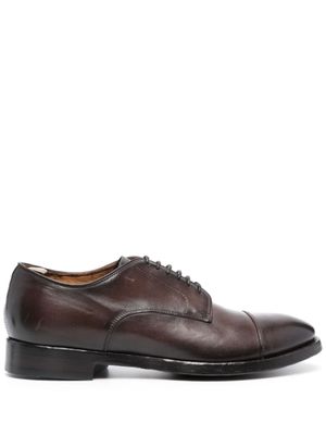 Officine Creative derbies en cuir - Marron