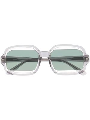 Henrik Vibskov lunettes de soleil Olga à monture carrée - Gris