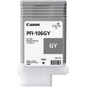 Canon PFI-106 GY inktcartridge 1 stuk(s) Origineel Grijs