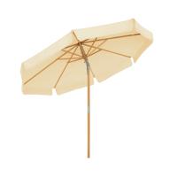 Opvouwbare parasol zonder standaard, beige / 3 M