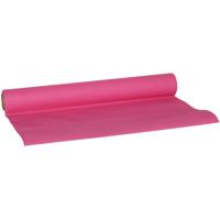 Cosy & Trendy Tafelloper - papier - fuchsia roze - 480 x 40 cm - thumbnail