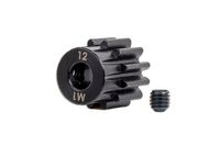 Traxxas - Gear, 12-T pinion (1.0 metric pitch) (fits 5mm shaft)/ set screw (TRX-6482X) - thumbnail