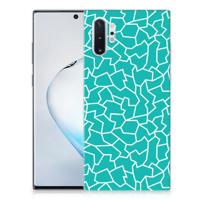 Samsung Galaxy Note 10 Plus | Hoesje maken | Cracks Blue