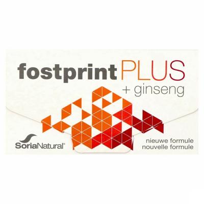 Soria Natural Fostprint Plus Natuurlijke Energieboost 15ml 20 Flesjes