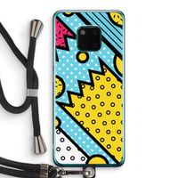 Pop Art #1: Huawei Mate 20 Pro Transparant Hoesje met koord