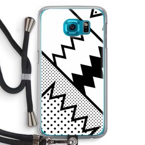 Pop Art #5: Samsung Galaxy S6 Transparant Hoesje met koord
