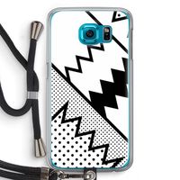 Pop Art #5: Samsung Galaxy S6 Transparant Hoesje met koord