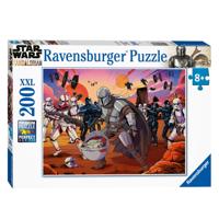 Ravensburger the mandalorian - de krachtmeting legpuzzel, 200st.