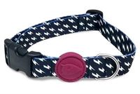 Morso halsband hond gerecycled power flow zwart (30-42X1,5 CM) - thumbnail