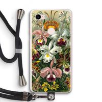 Haeckel Orchidae: Pixel 3 XL Transparant Hoesje met koord