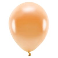 200x Oranje ballonnen 26 cm eco/biologisch afbreekbaar