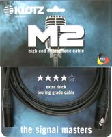 Klotz M2FM1-1000 M2 touring-grade microfoonkabel met Neutrik XLR 10m - thumbnail