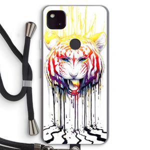Fading: Pixel 4a 5G Transparant Hoesje met koord