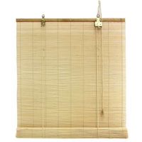 Rolgordijn bamboe naturel - 150x160 cm - Leen Bakker