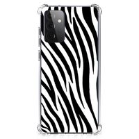 Samsung Galaxy A72 4G/5G Case Anti-shock Zebra - thumbnail