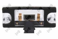 Kentekenlamp ABAKUS, Inbouwplaats: Aan beide zijden, u.a. fÃ¼r Audi - thumbnail