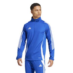 adidas Tiro 24 Trainingstrui 1/4-Zip Blauw Wit