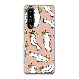 Papegaai: Sony Xperia 1 III Transparant Hoesje