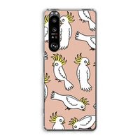 Papegaai: Sony Xperia 1 III Transparant Hoesje
