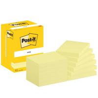 Memoblok post-it 657 76x102mm geel | 8 stuks