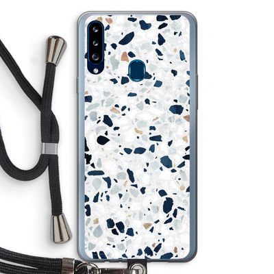 Terrazzo N°1: Samsung Galaxy A20s Transparant Hoesje met koord