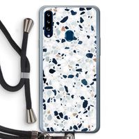 Terrazzo N°1: Samsung Galaxy A20s Transparant Hoesje met koord