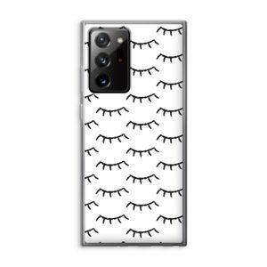 Wimpers: Samsung Galaxy Note 20 Ultra / Note 20 Ultra 5G Transparant Hoesje