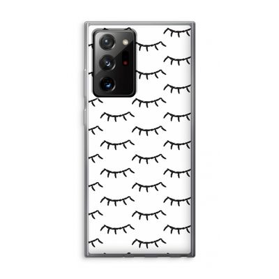Wimpers: Samsung Galaxy Note 20 Ultra / Note 20 Ultra 5G Transparant Hoesje