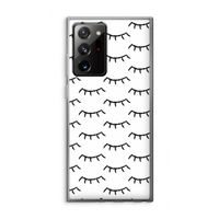 Wimpers: Samsung Galaxy Note 20 Ultra / Note 20 Ultra 5G Transparant Hoesje
