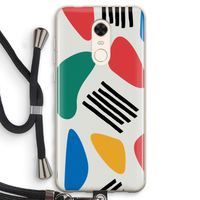 Illustratieve pop 1: Xiaomi Redmi 5 Transparant Hoesje met koord