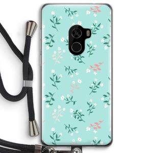 Small white flowers: Xiaomi Mi Mix 2 Transparant Hoesje met koord