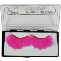 Jofrika cosmetics kunstwimpers veren neon roze 9,5 cm b-keus ve500 | 50 stuks