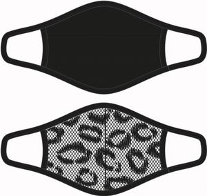 Beeren mondkapjes Lace dames Oeko Tex 100 2 stuks zwart