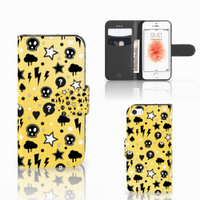 Telefoonhoesje met Naam Apple iPhone 5 | 5s | SE Punk Geel - thumbnail