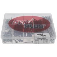 Dynaplus 7-Vaks Organizer Verzinkt/Ar Tx | gevuld met 325 schroeven - 0289.01.10310