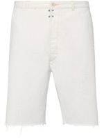 Maison Margiela short en jean Selvedge - Blanc